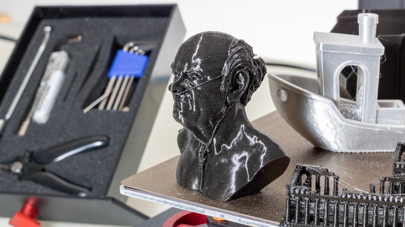 Testdruck des Creality Cr-10 Smart Pro.