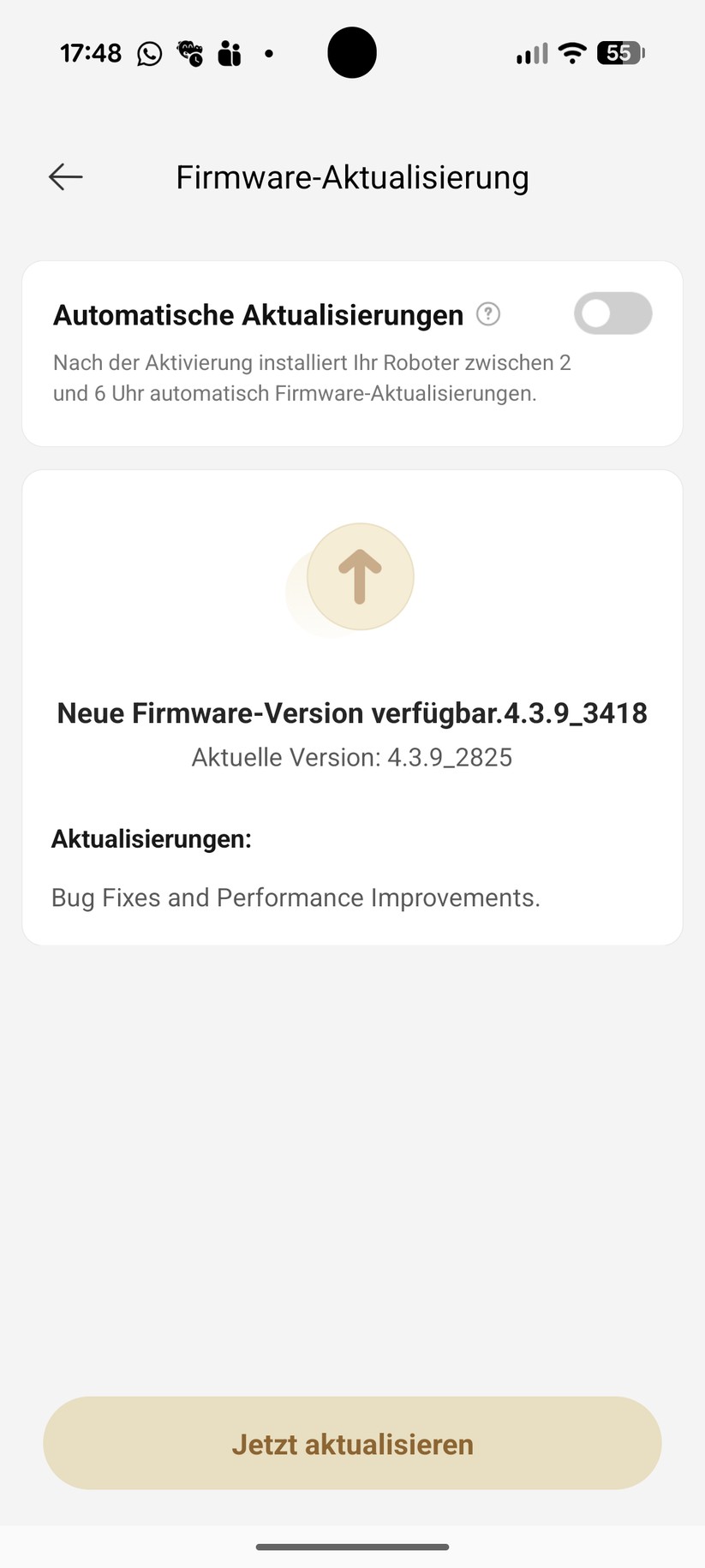 Dreame Aqua 10 Ultra Roller – App & Einrichtung