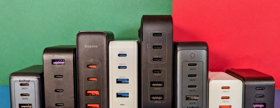 Ladegeräte mit mehreren USB-A-/USB-C-Anschlüssen