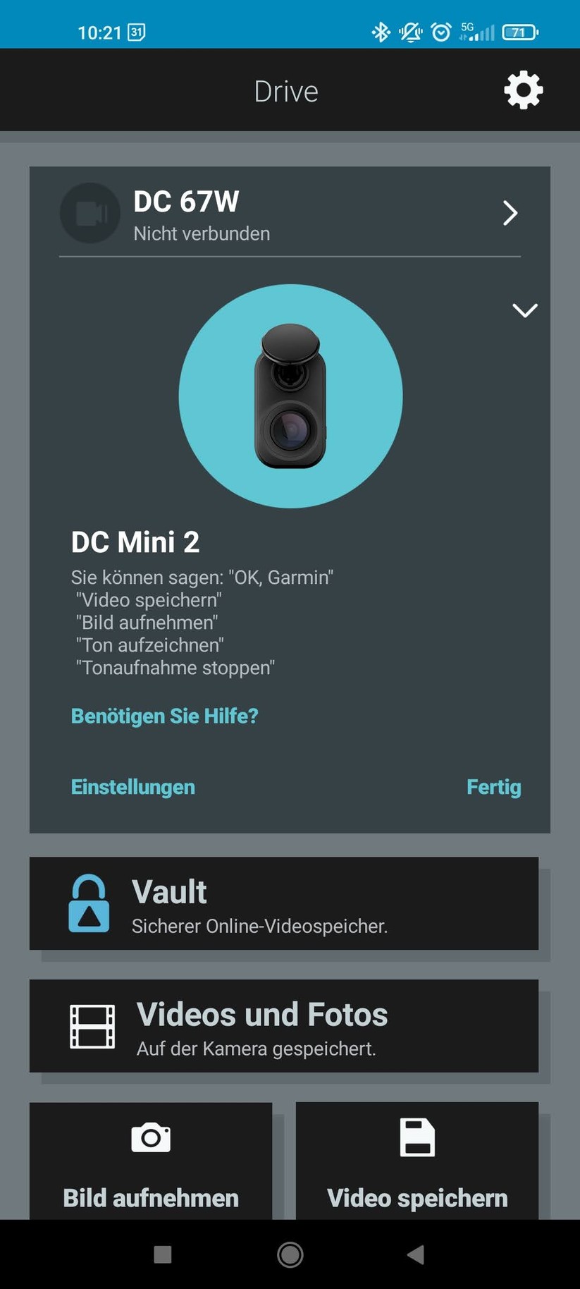 Garmin Dash Cam Mini 2