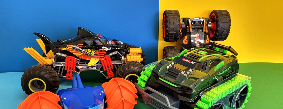 Verrückte RC-Spaßmobile