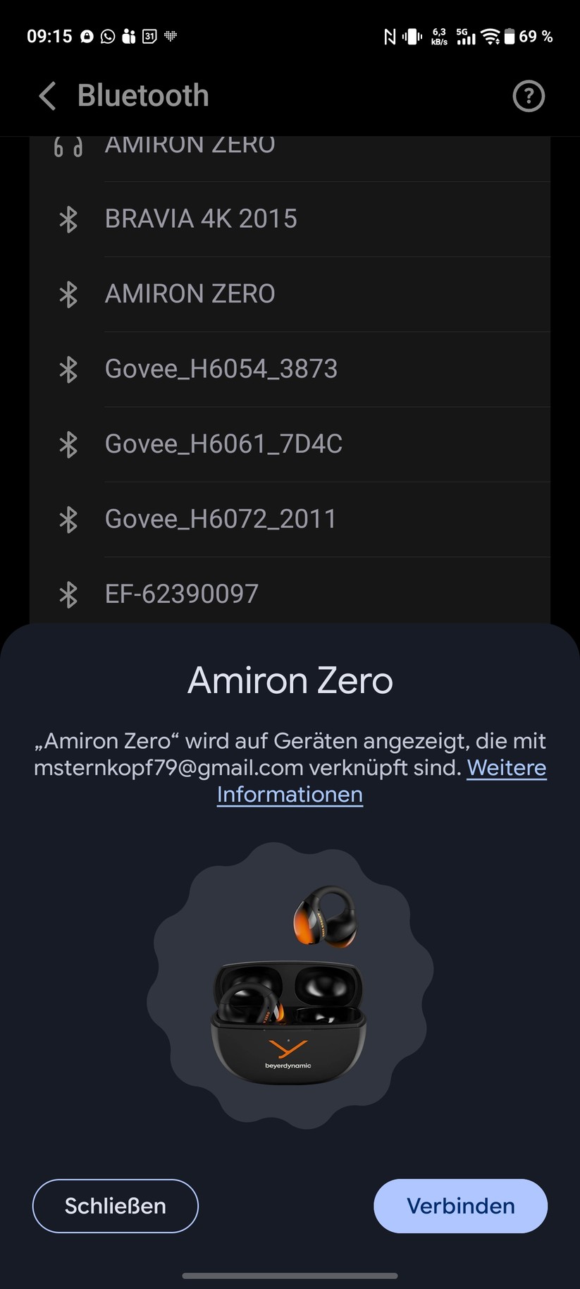 Beyerdynamic Amiron Zero Sport Screenshot