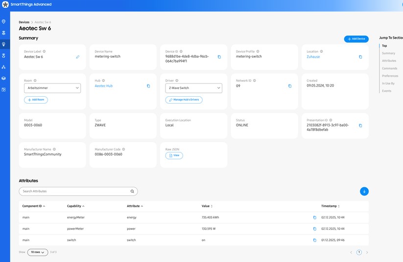Mithilfe von Edge-Treiber unterstützt Smartthings das Ausführen von Automatisierung im lokalen Netzwerk. Die Smart-Home-Zentrale funktioniert damit also ohne Internet.