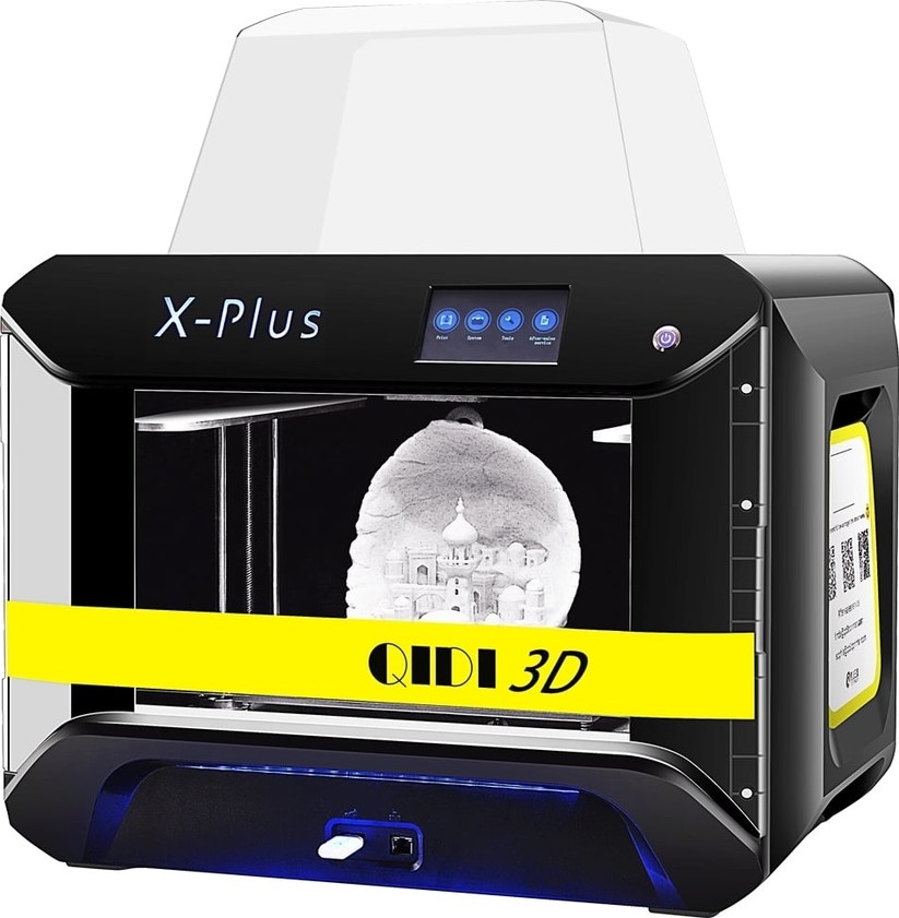 Der Qidi X-Plus verfügt über einen geschlossenen Bauraum.