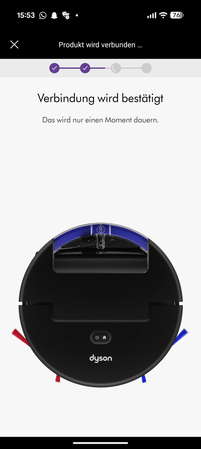 Dyson Spot + Scrub AI – App & Einrichtung
