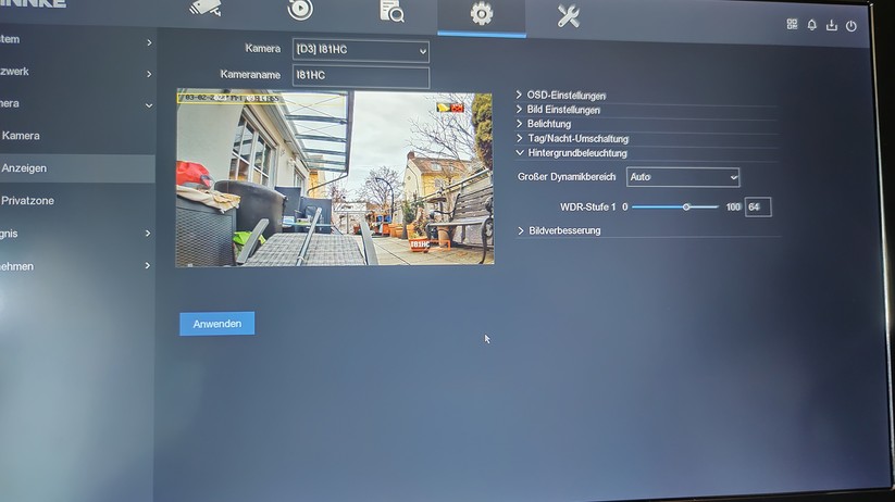Annke NVR N48PAW: Einrichtung, Einstellungen & Betrieb
