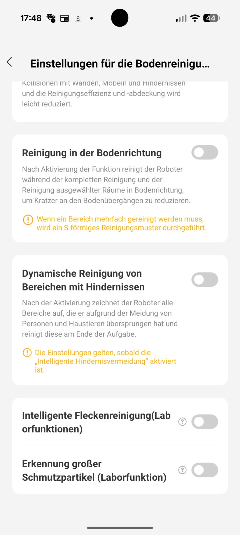 Mova Z70 Ultra Roller – App & Einrichtung