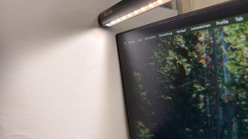 Quntis Screenbar mit Backlight und Remote Bilder