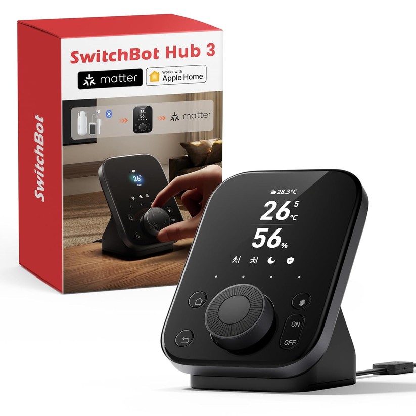 Switchbot Hub 3: Produktfotos, Funktionen