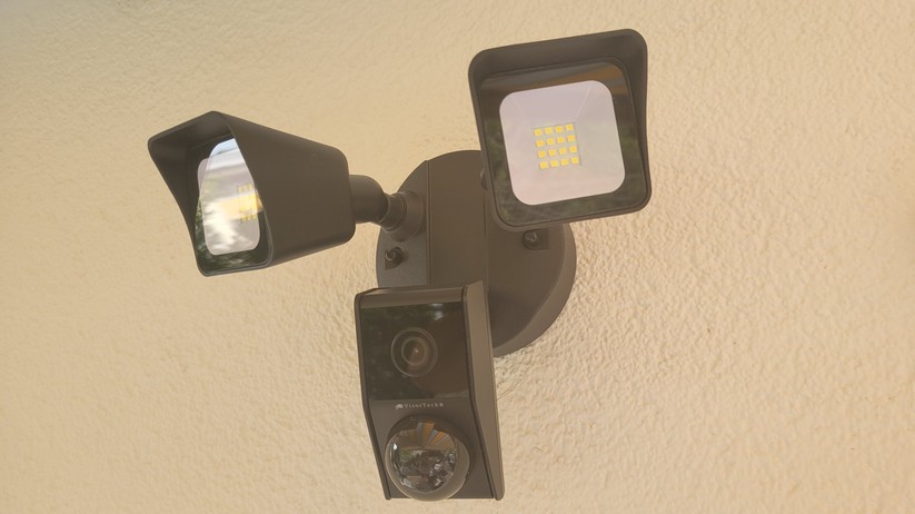 Visortech Floodlight Cam ZX-5326: Montage