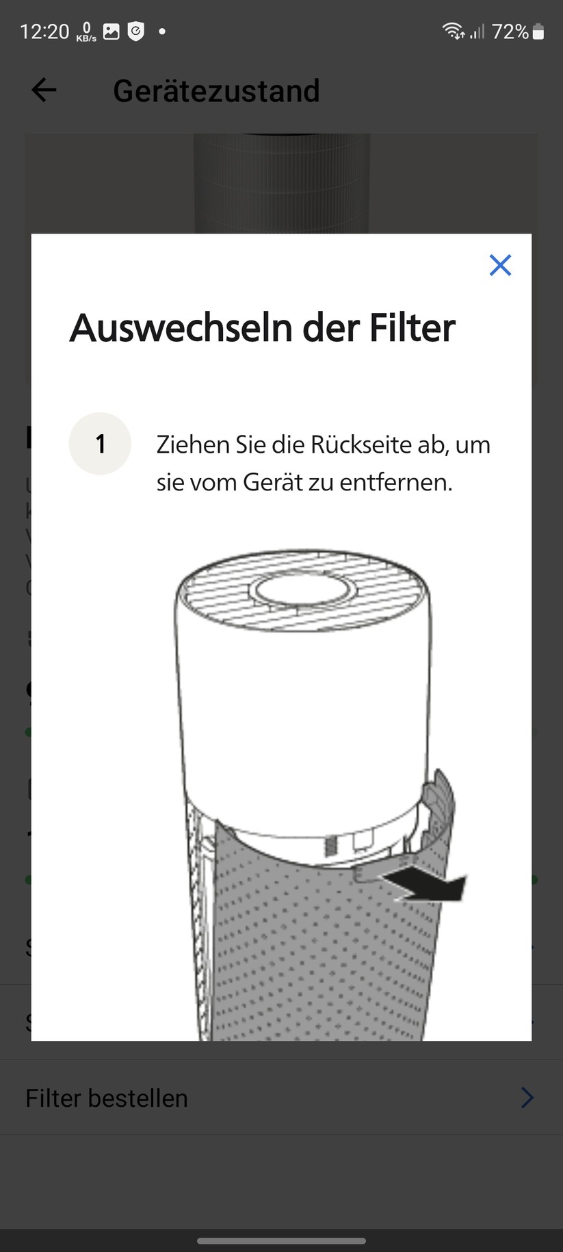 Philips AC3033/10: Erklärungen zur Luftqualität und Filterwechsel