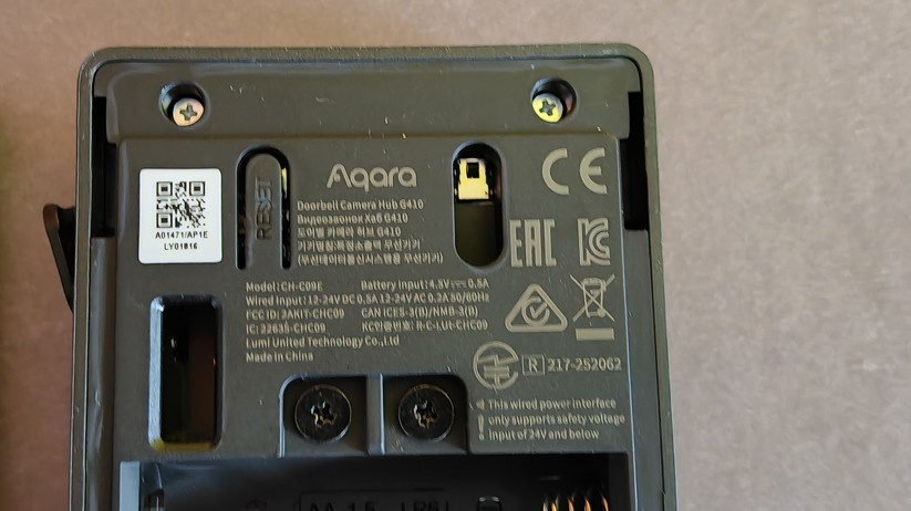 Aqara Doorbell Camera Hub G410: Volle Funktionalität nur mit Abo