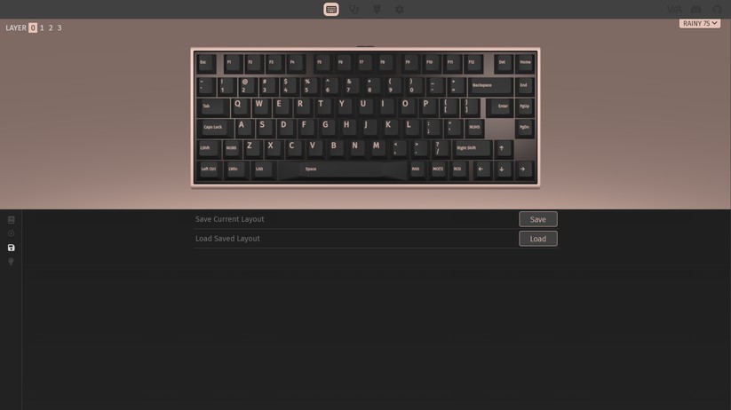 Wobkey Rainy 75 DE ISO - Bilder App