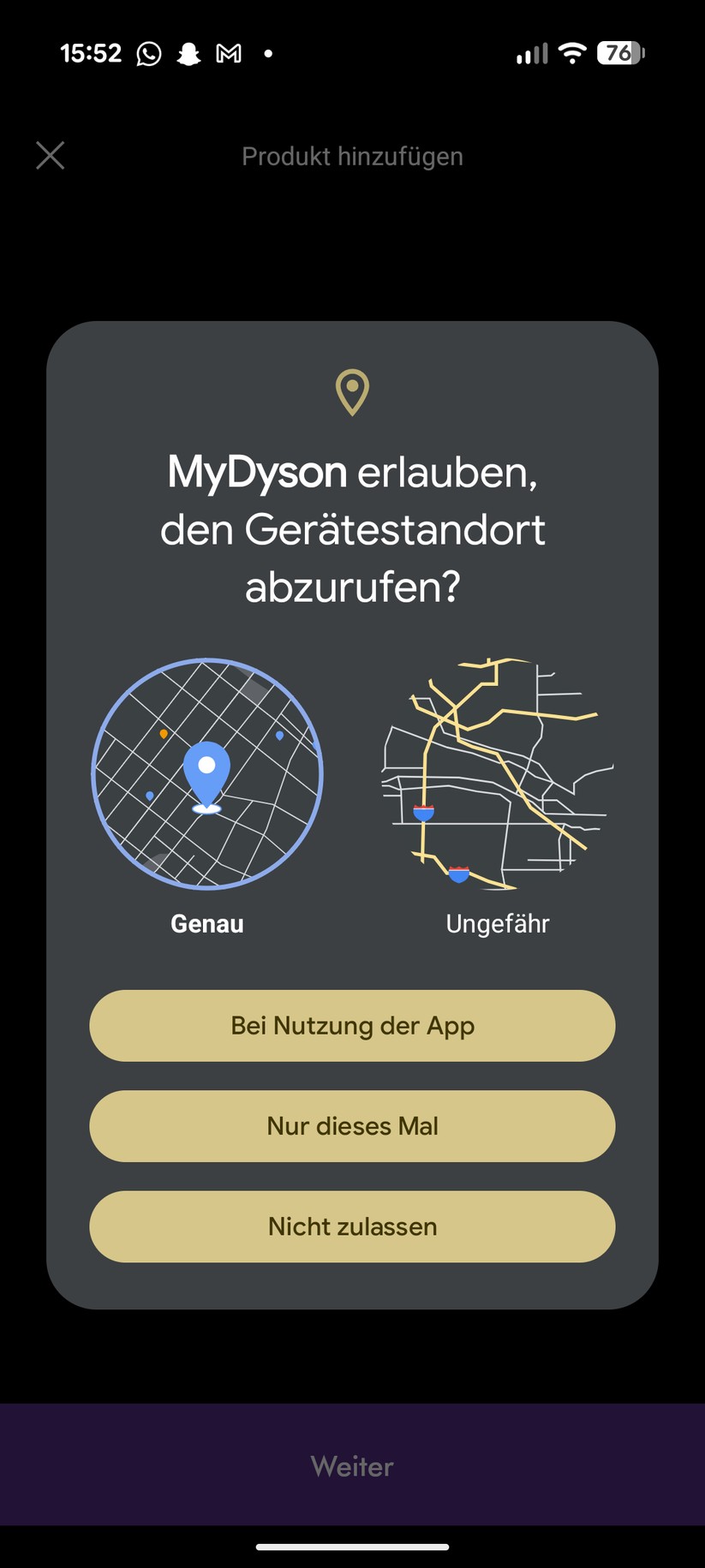 Dyson Spot + Scrub AI – App & Einrichtung