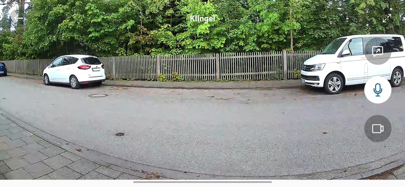 Die Bildqualität der Live-Aufnahme.