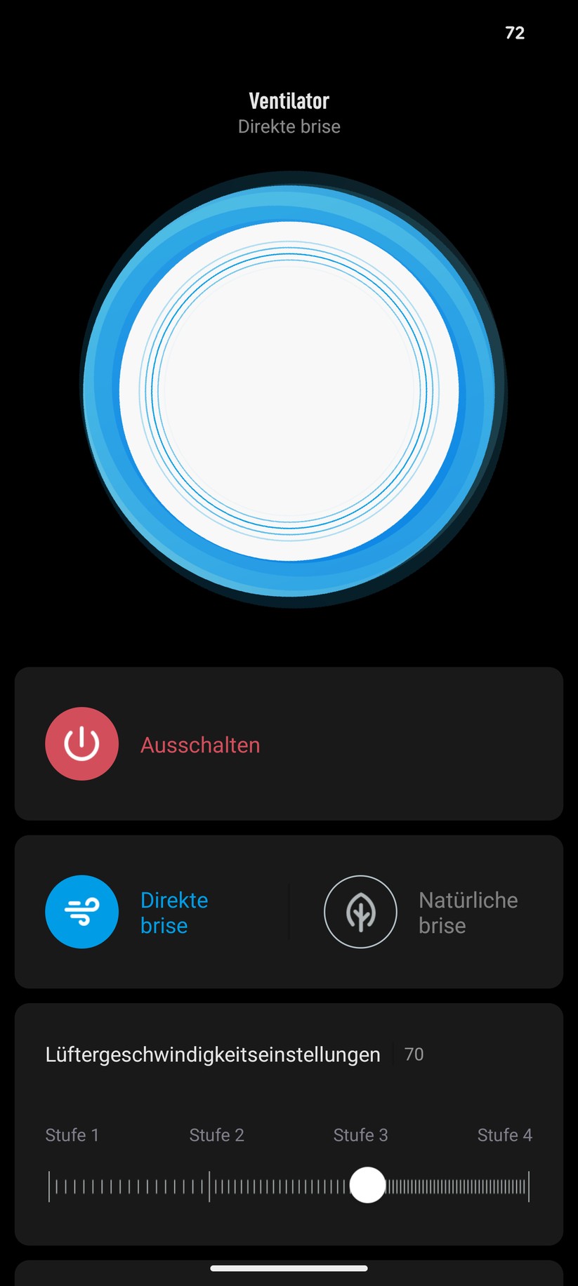 Xiaomi Mi Standing Fan 2 Screenshot