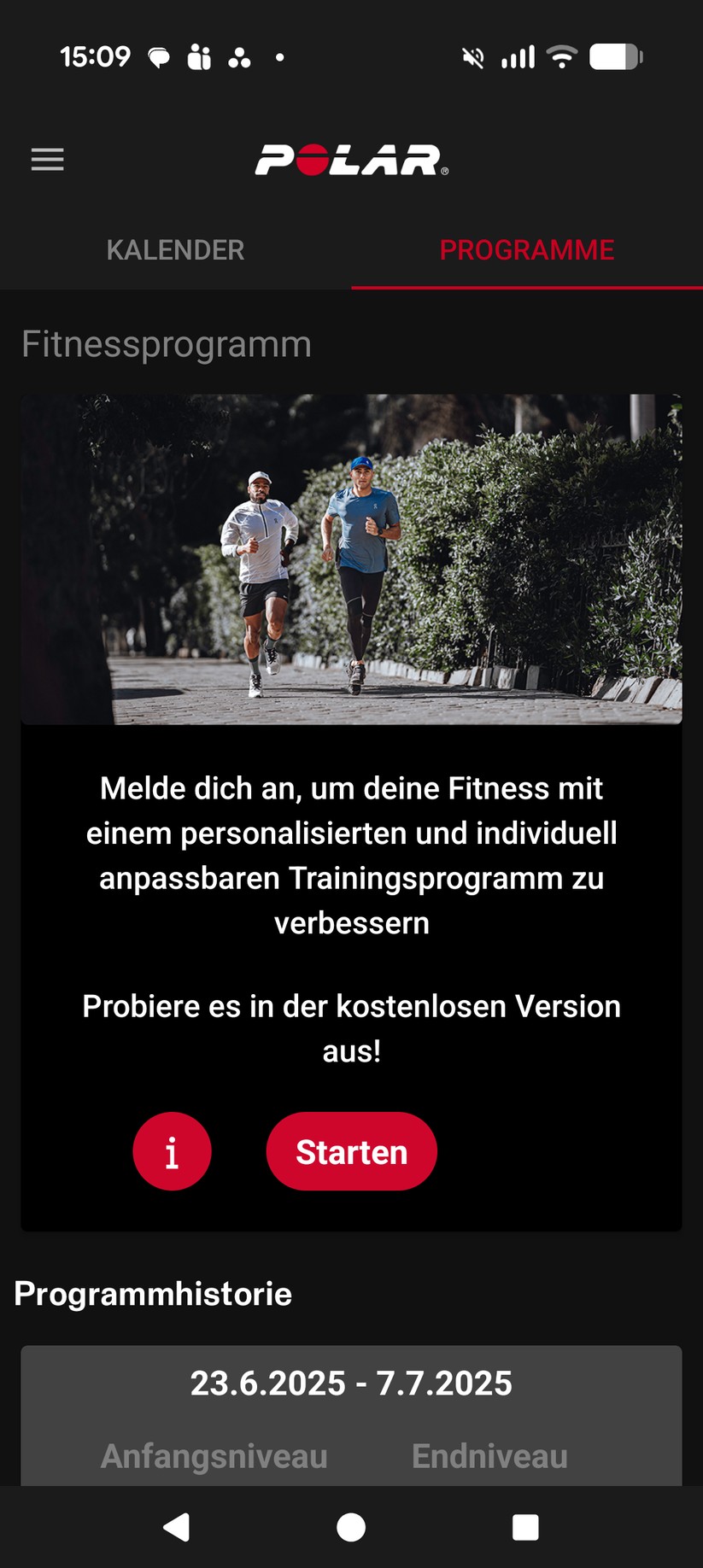 Polar Street X – App