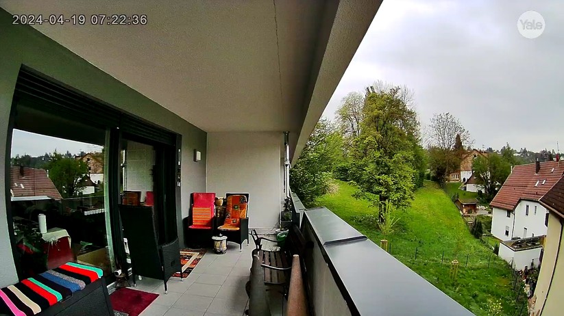 Yale Smart Outdoor Camera: Einstellungen, Aufnahmen