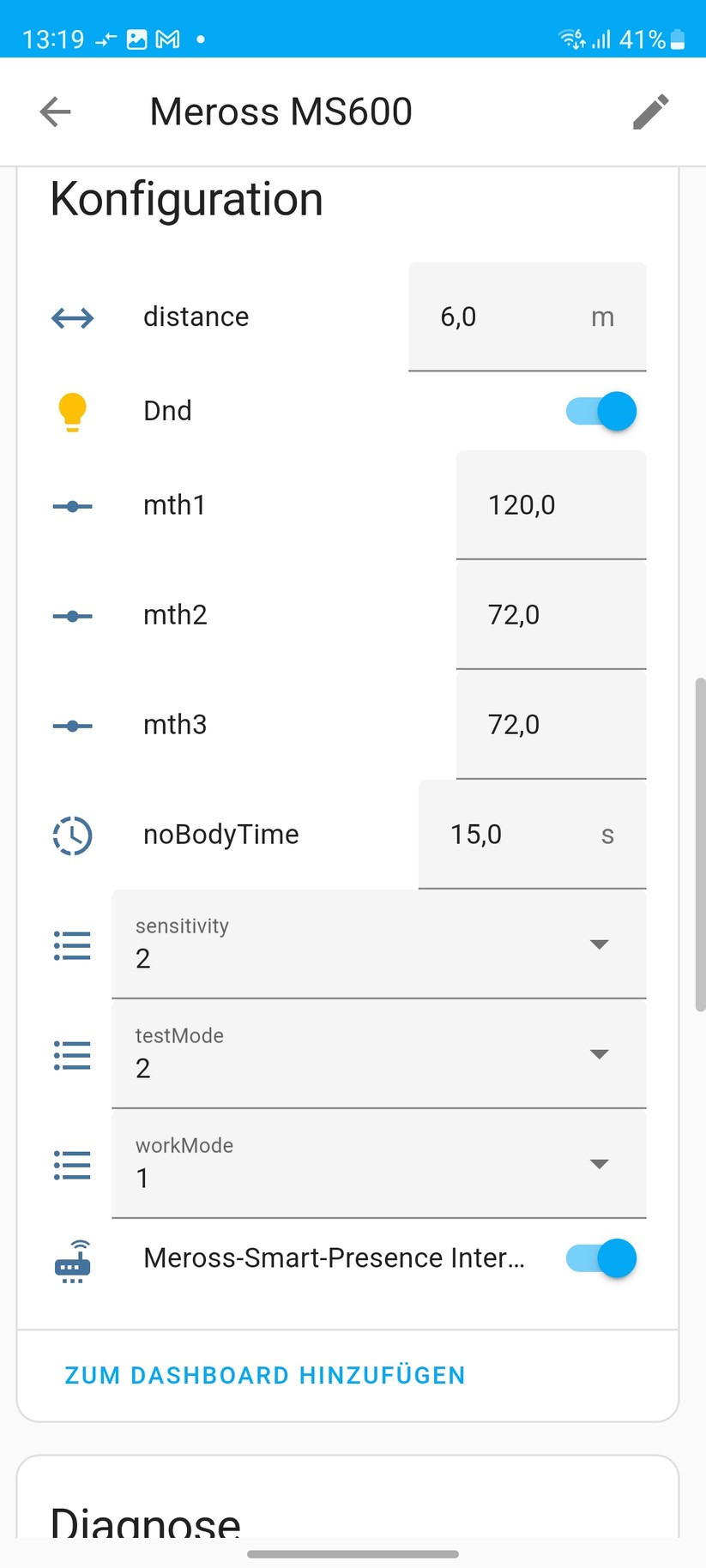 Meross MS600: App und Integration in Apple Homekit und Home Assistant
