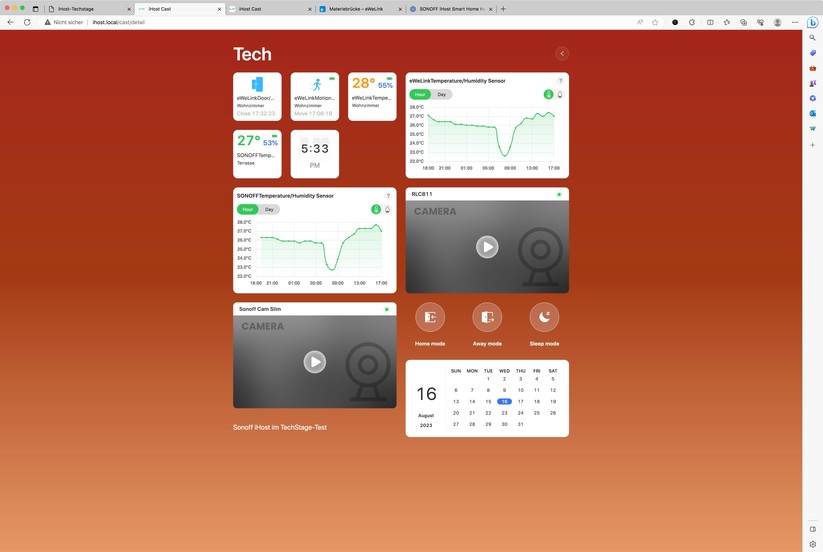 Smart-Home-Zentrale Sonoff iHost: Zigbee, Docker, Homebridge, Node-RED