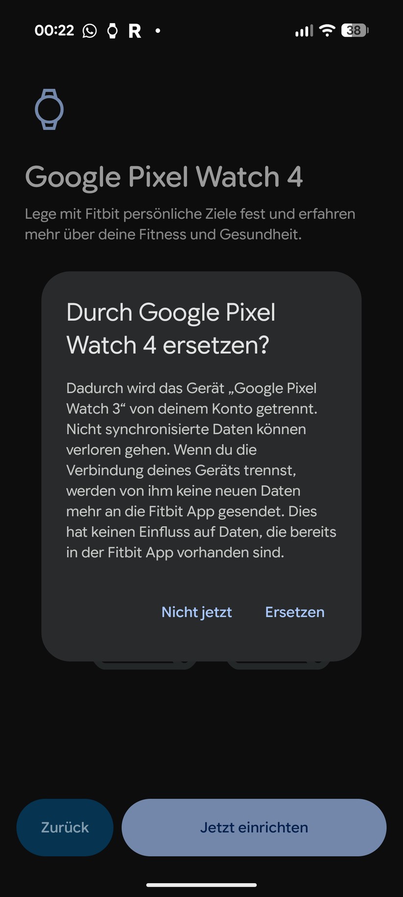 Google Pixel Watch 4 – App