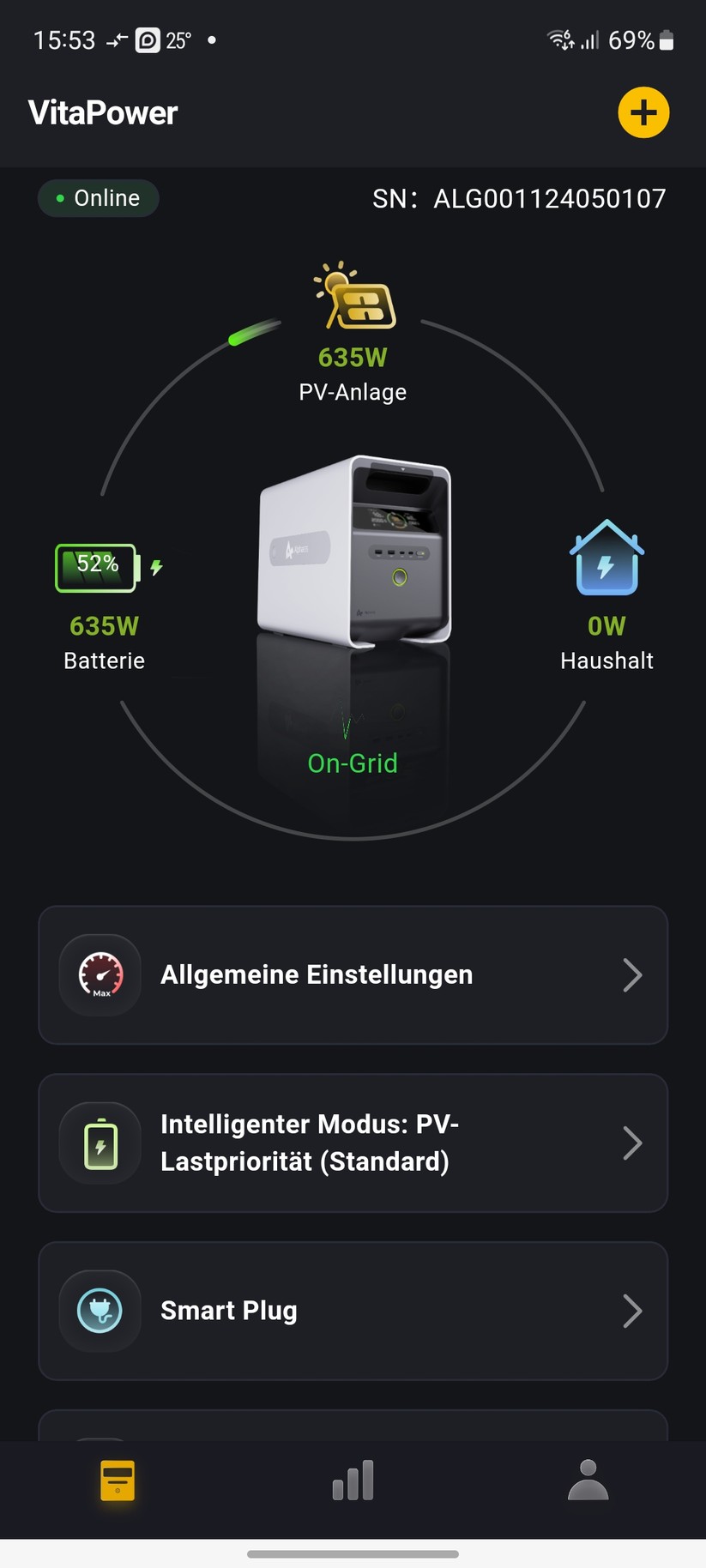  Inbetriebnahme mit App Alpha Lite
