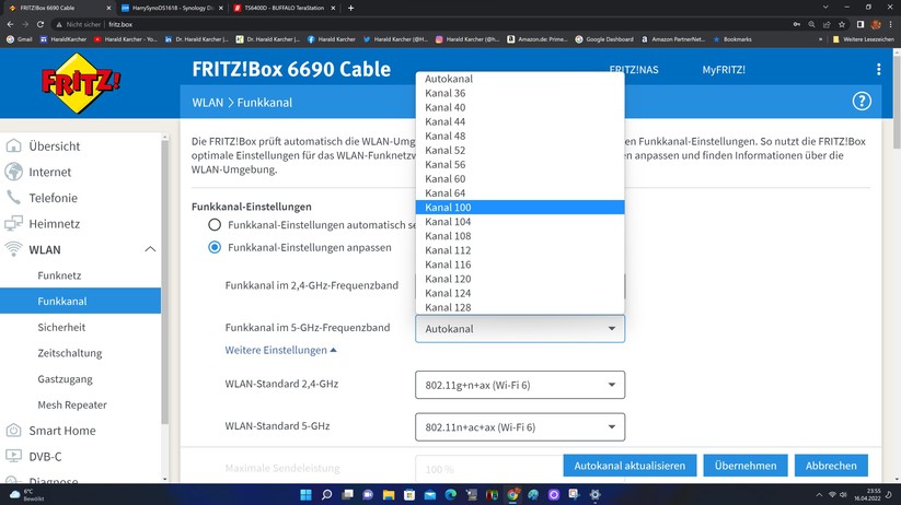 Fritzbox 6690 Cable - Konfiguration 