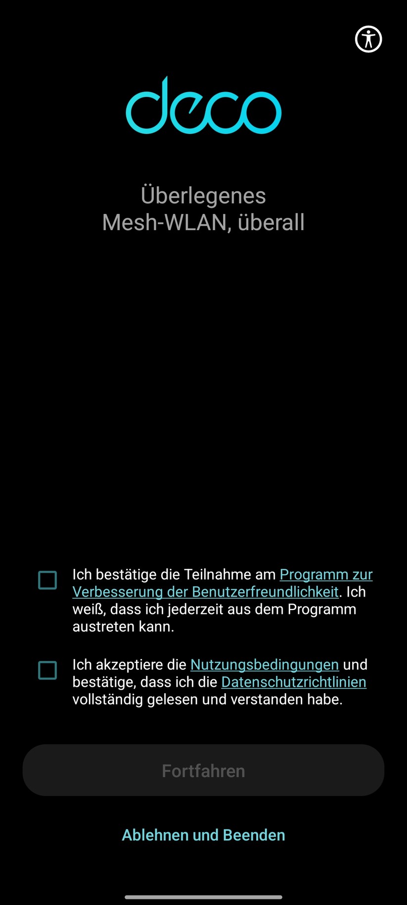 TP-Link Deco BE65 – App & Weboberfläche