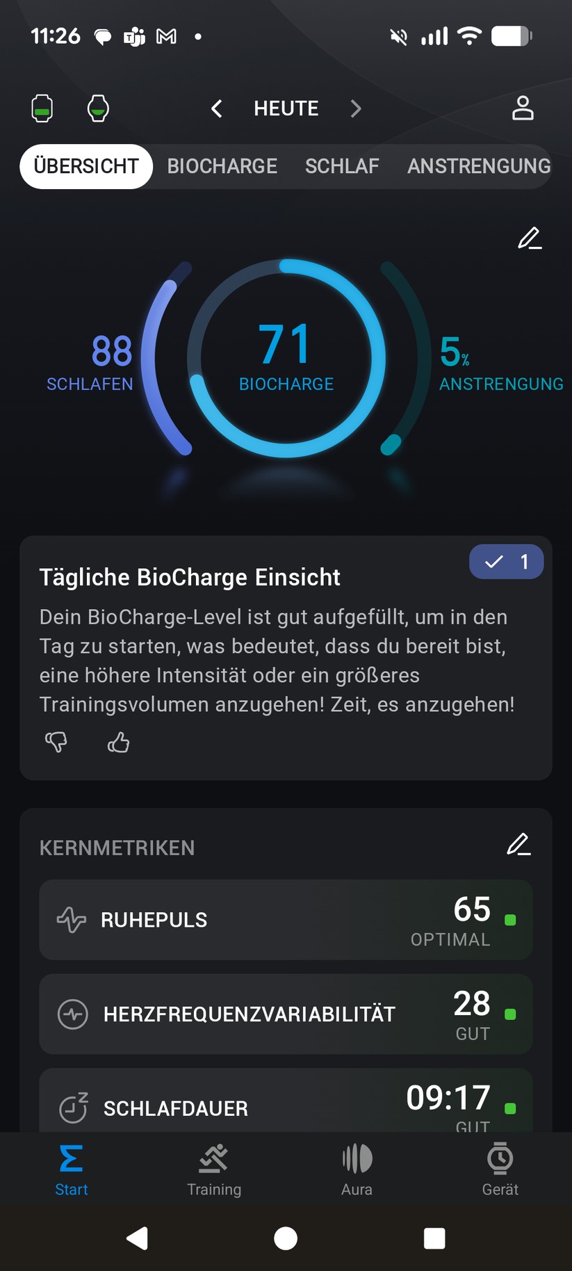 App der Amazfit Bip 6