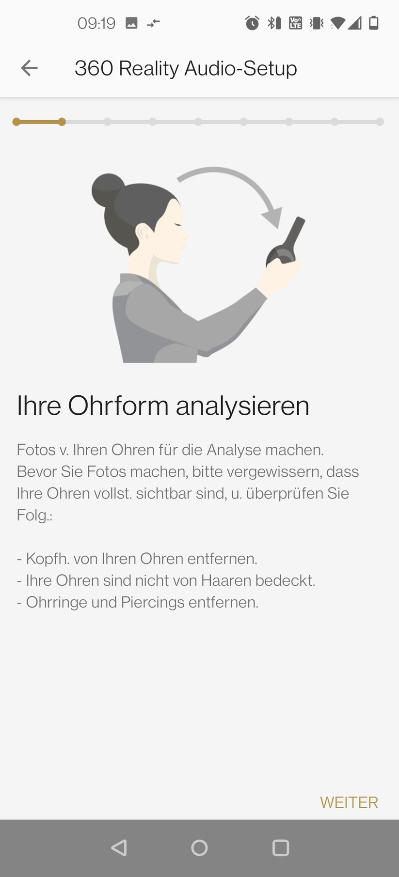 Sony Linkbuds - App 