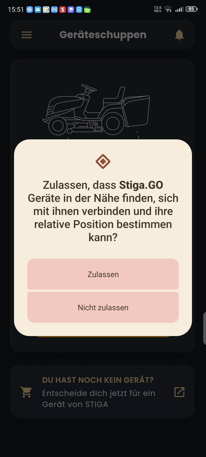  Einrichtung 