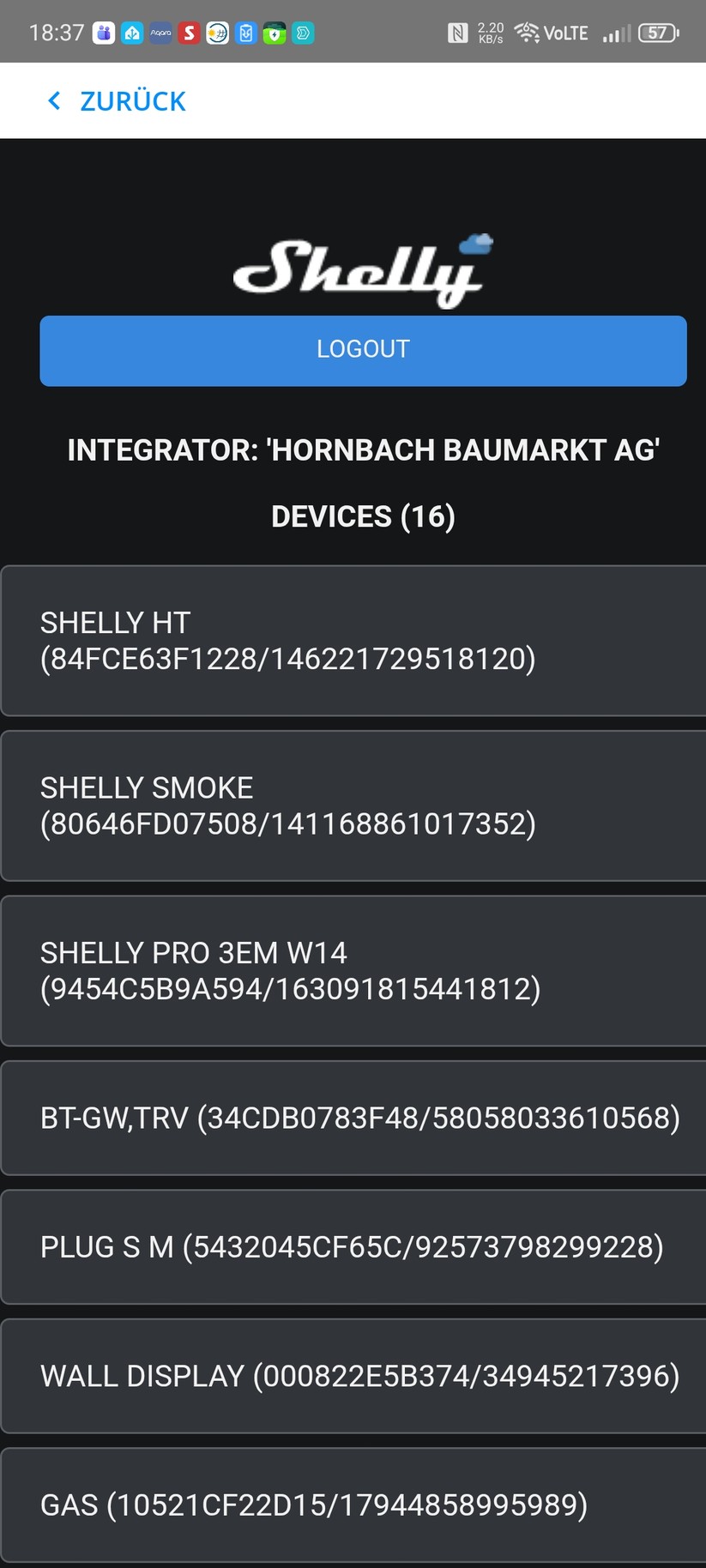 Smart Home by Hornbach: Einrichtung und Anlernen von Geräten