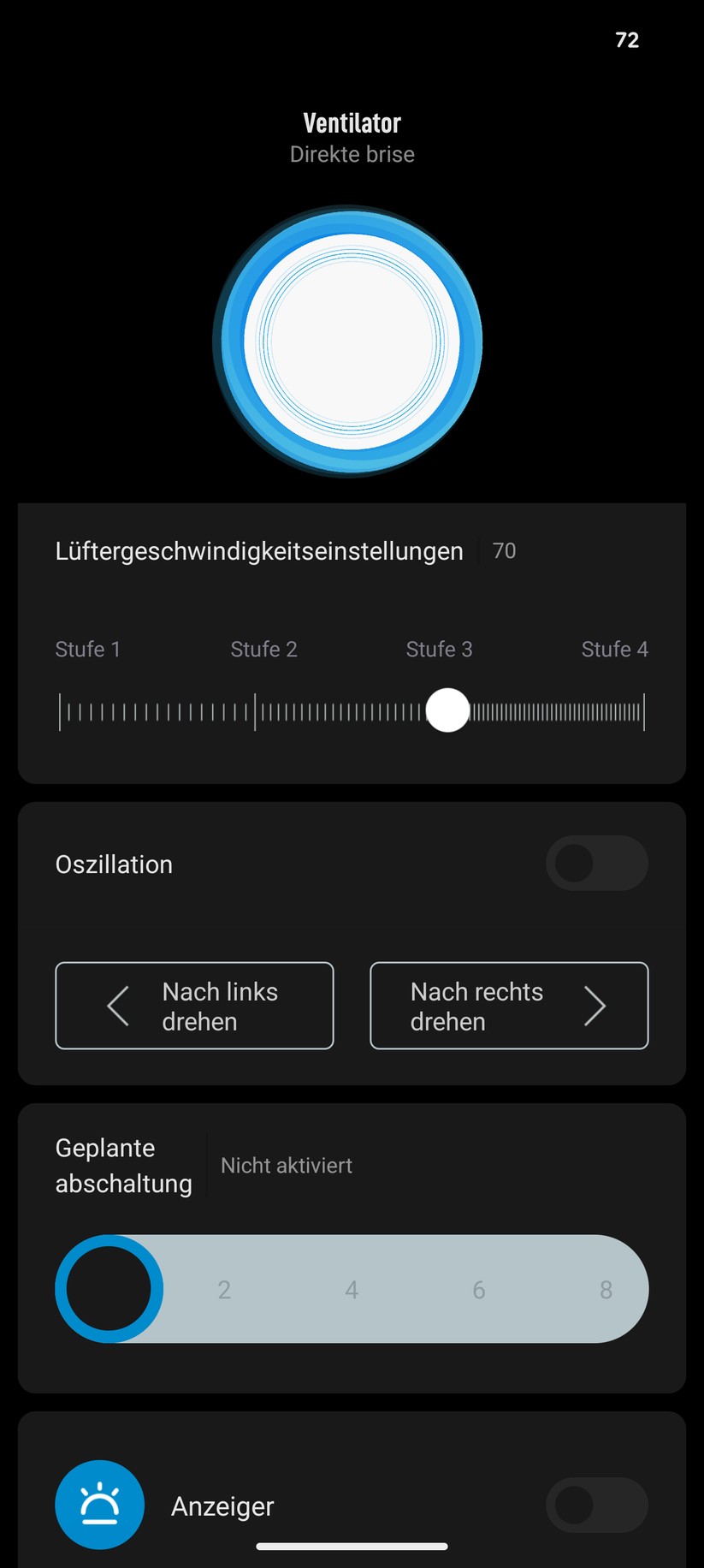 Xiaomi Mi Standing Fan 2 Screenshot