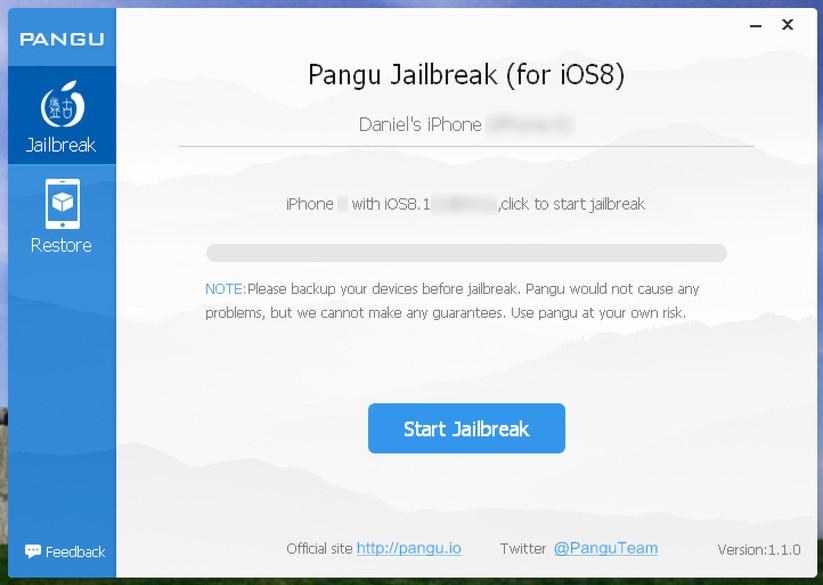 7. Jailbreak starten