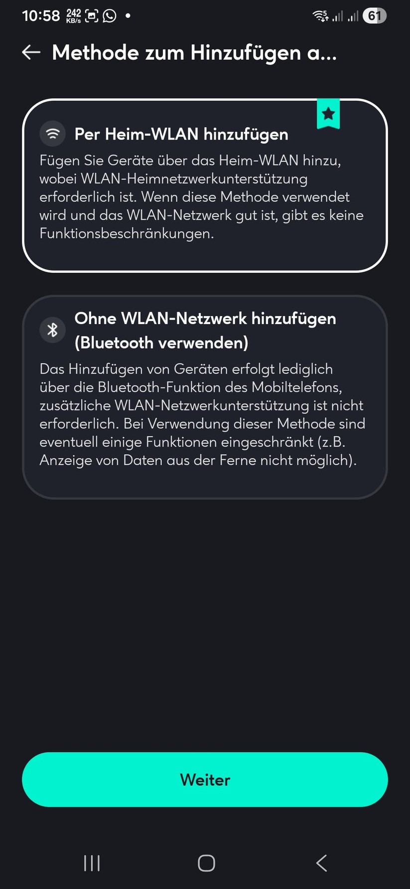 Zendure-App: Einrichtung