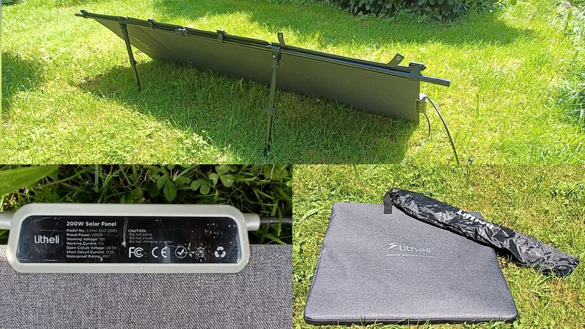 Das Solarmodul von Litheli im Praxistest.