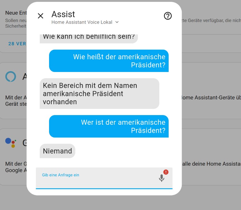 Home Assistant Voice Preview Edition: Bei lokaler Sprachsteuerung steigt die CPU-Belastung stark an