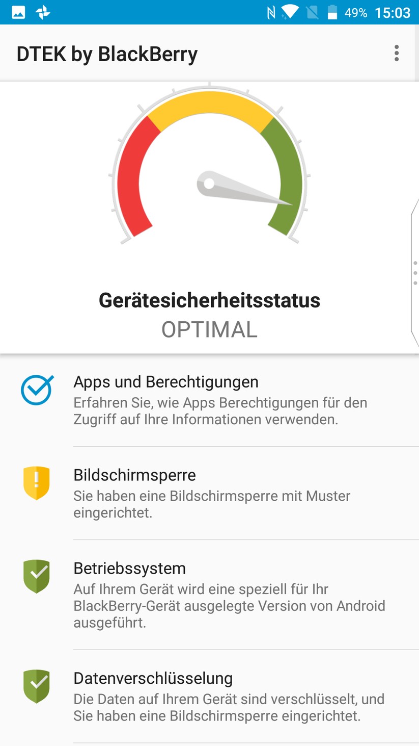 BlackBerry DTEK