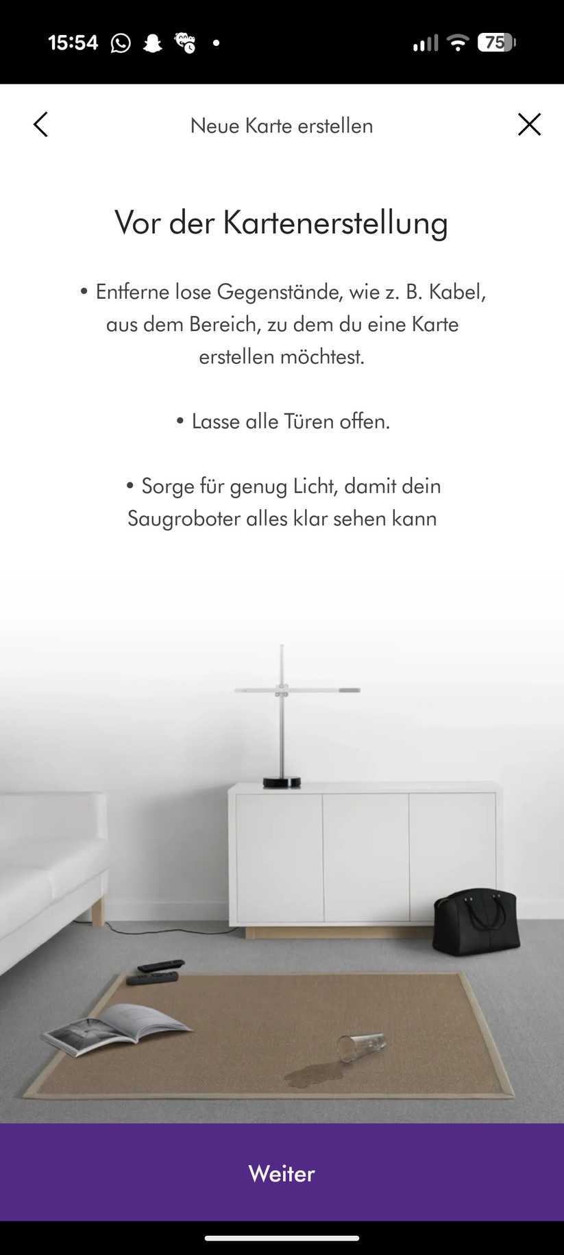 Dyson Spot + Scrub AI – App & Einrichtung
