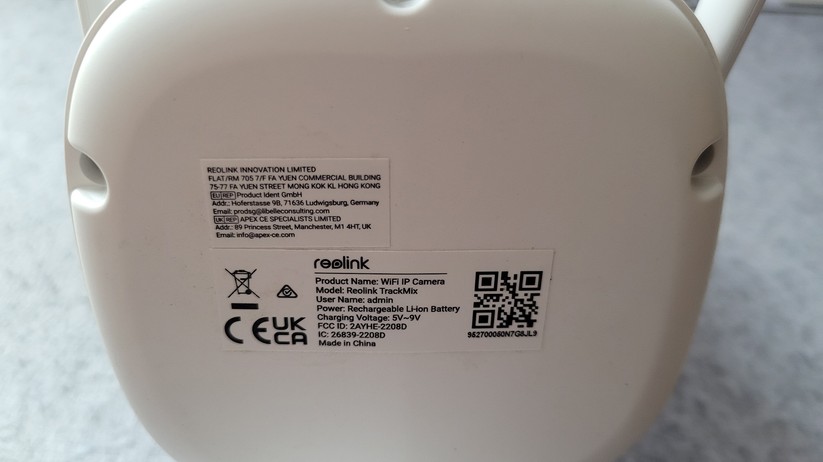 Reolink Trackmix Akku: Dual-Objektiv mit Bewegungsverfolgung und Zoom