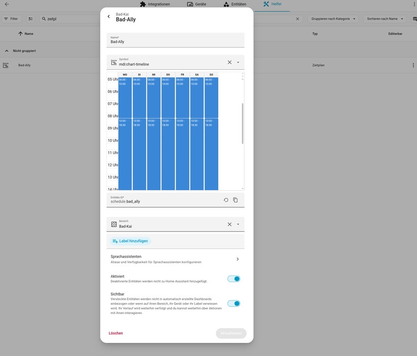 In Home Assistant zeigt das Danfoss Ally seine wahre Stärke: Über 30 Entitäten ermöglichen tiefe Einblicke und präzise Steuerung, während Community-Blueprints die Gateway-Funktionalität nachbilden – eine Flexibilität, die die Hersteller-App schmerzlich vermissen lässt.