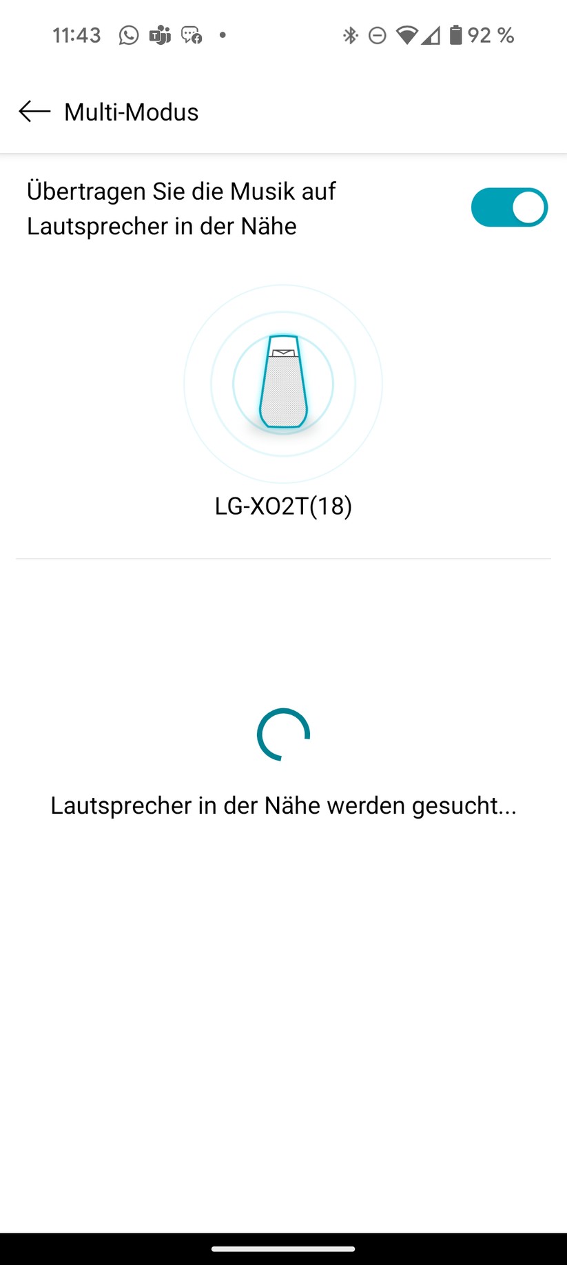 LG Xboom 360 DXO2T Screenshot