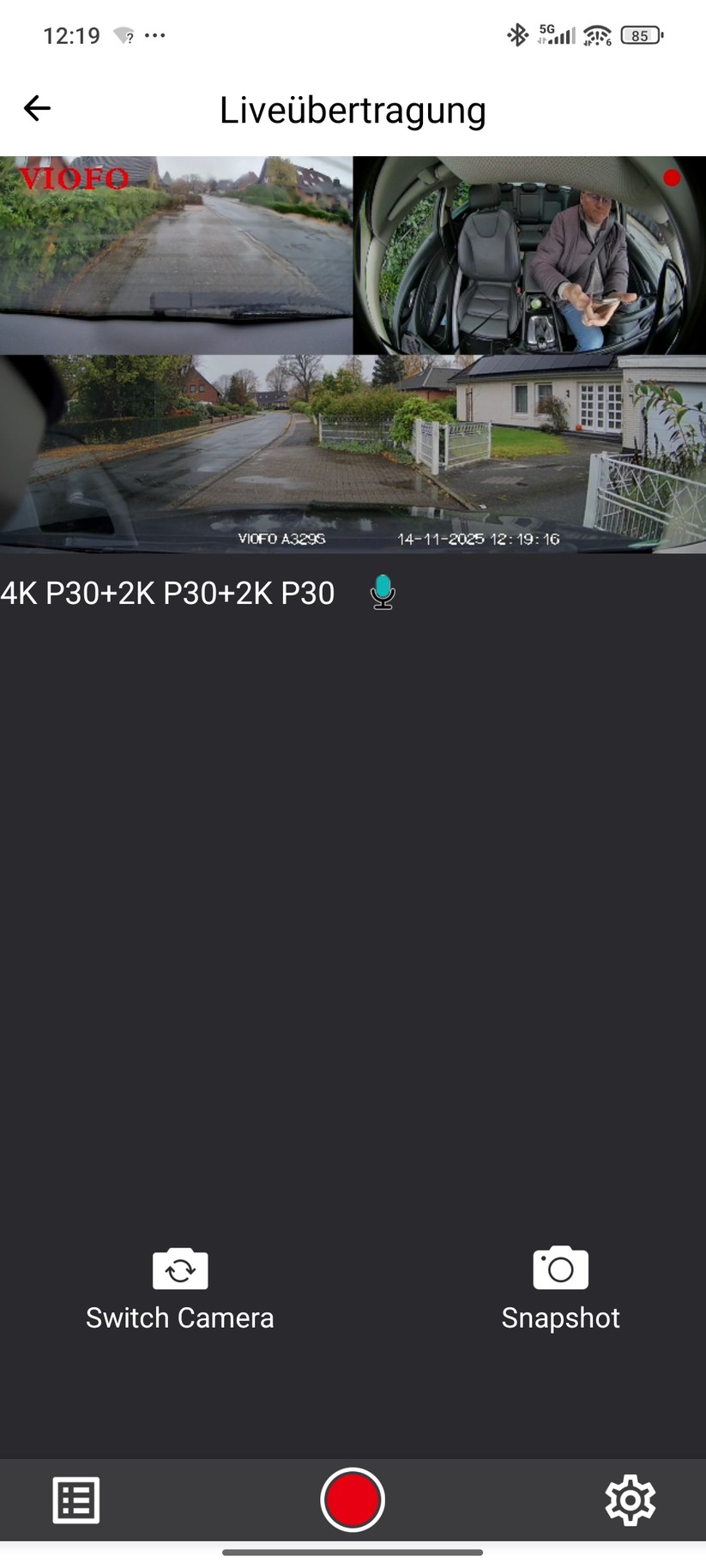 Screenshots Viofo A329 S