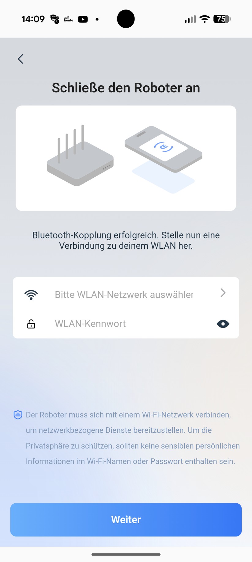 Ecovacs T90 Pro Omni – App & Einrichtung