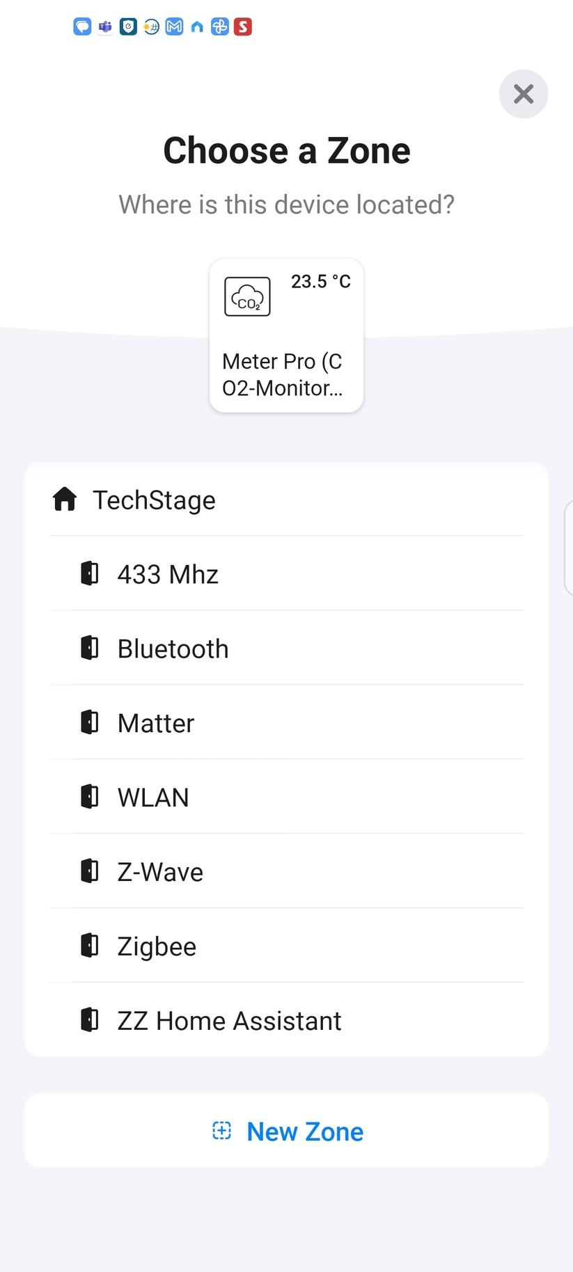  Switchbot Meter Pro CO₂: Integration in Homey Pro