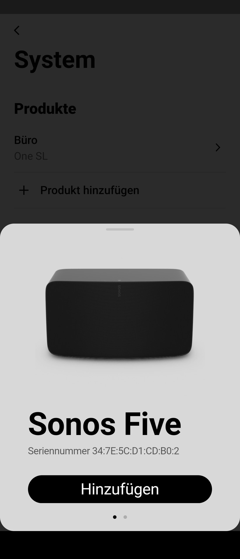 Sonos Five App 