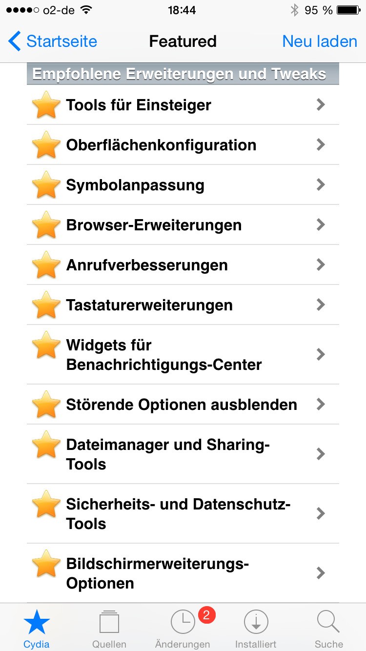13. Apps installieren