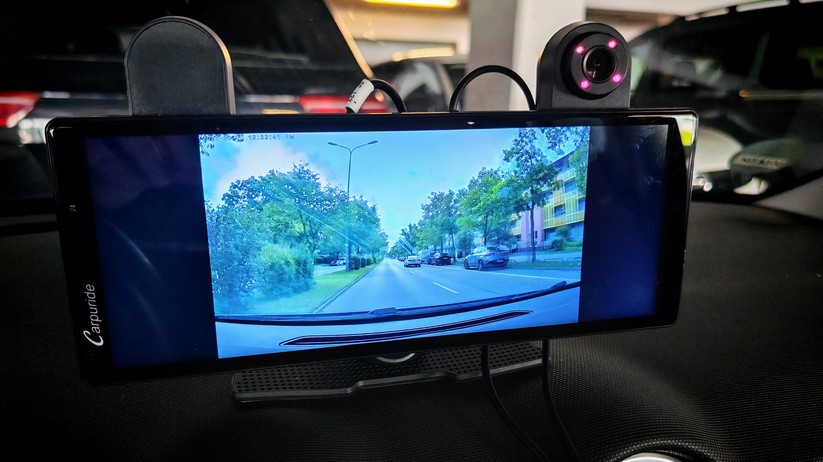  Aufnahme der 4K-Dashcam