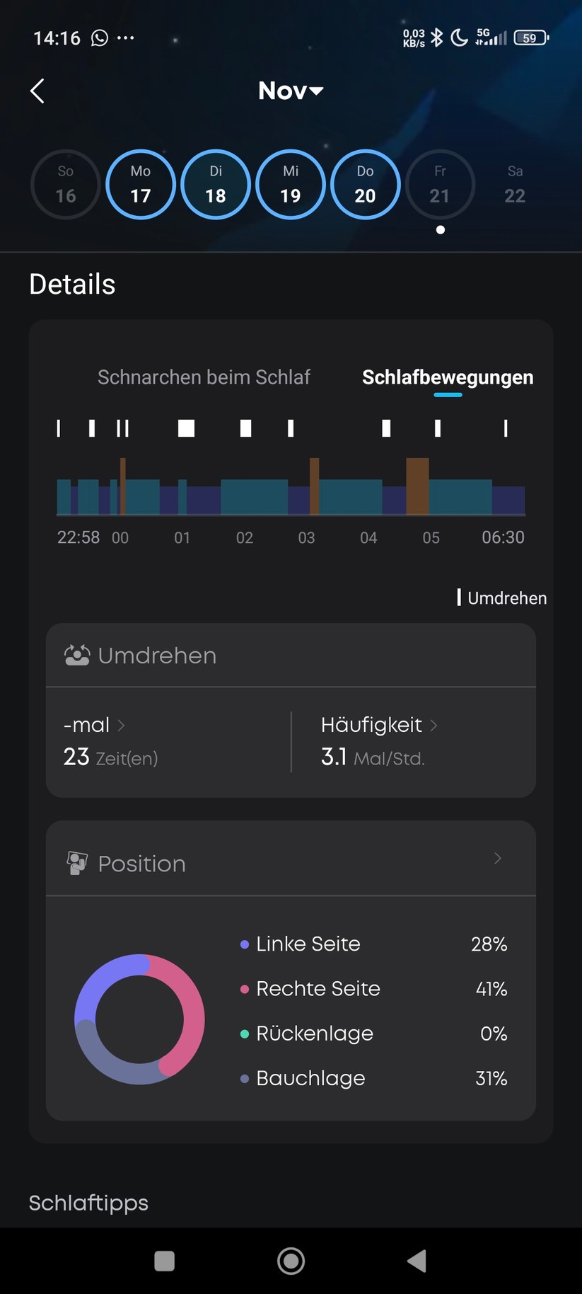 Soundcore Sleep A30 Screenshot