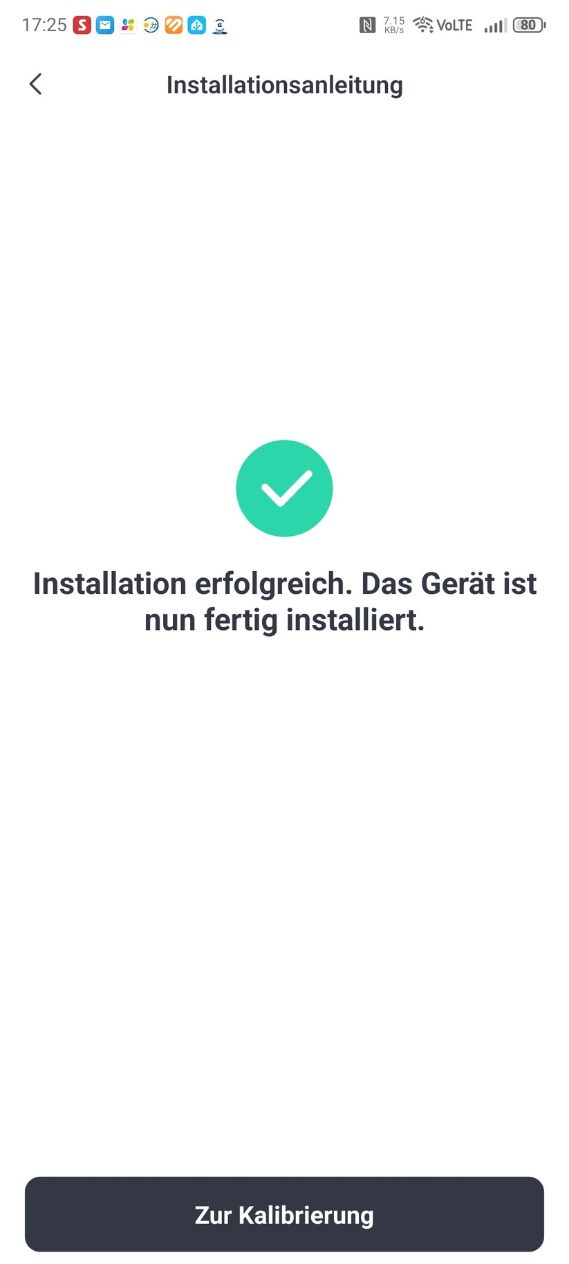 Die Switchbot-App ist auch für die Montage hilfreich.